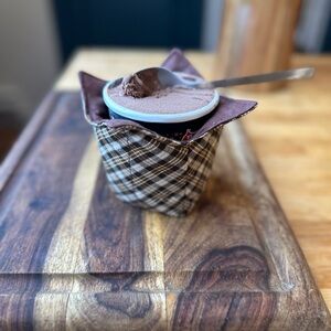 Handmade ice cream cozy